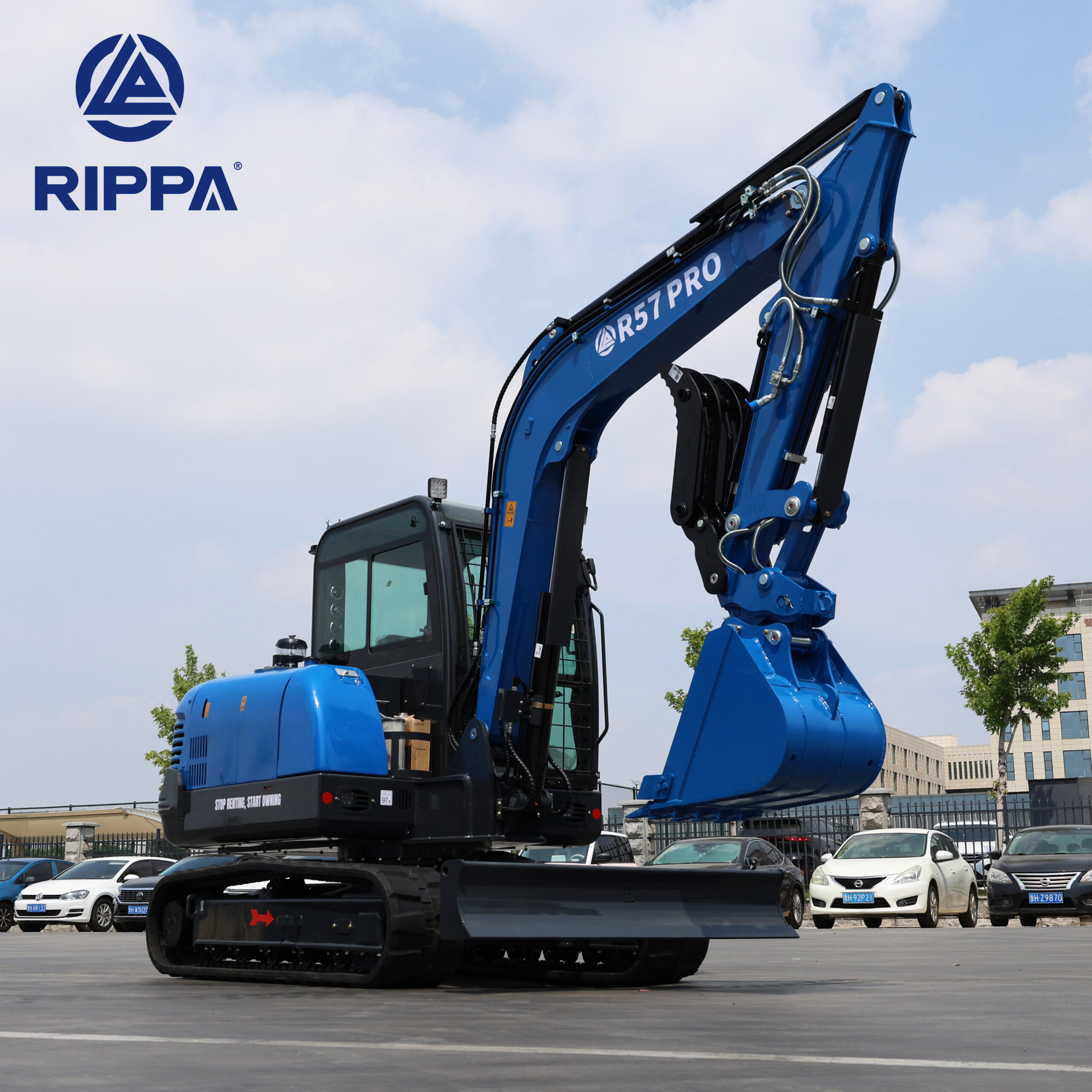 R57 Small excavator